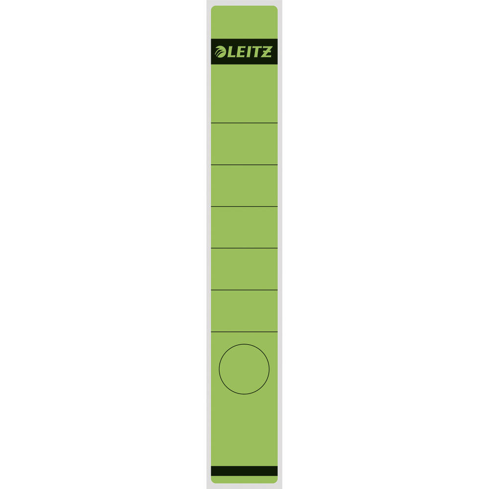Leitz Ordneretikett 16480055 lang/schmal sk grün