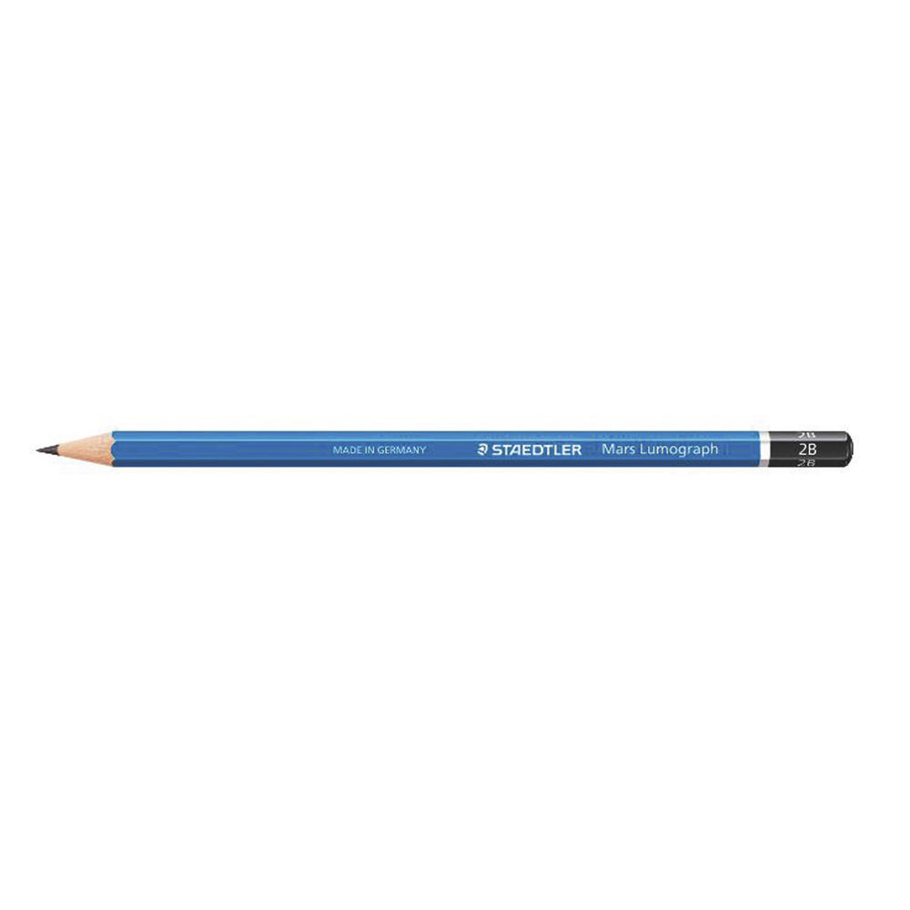 STAEDTLER Bleistift Mars Lumograph 100-2B 17,5cm