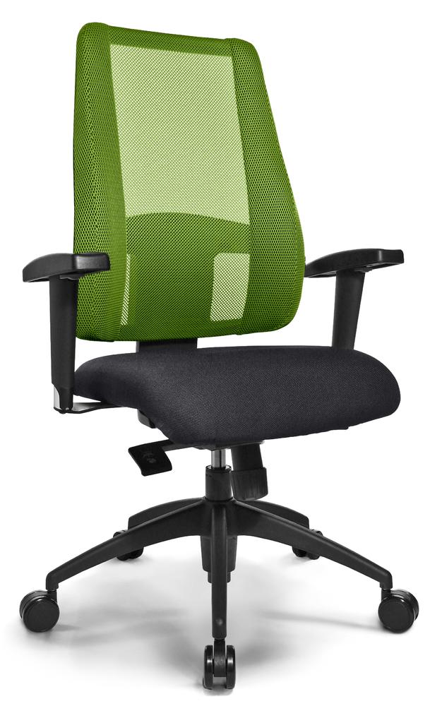 Bürostuhl SITNESS DELTA AIR | Schwarz/Grün