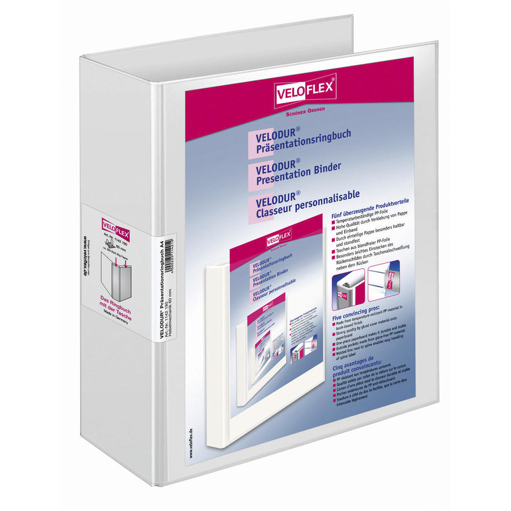 Veloflex Präsentationsordner VELODUR 1142190 85mm