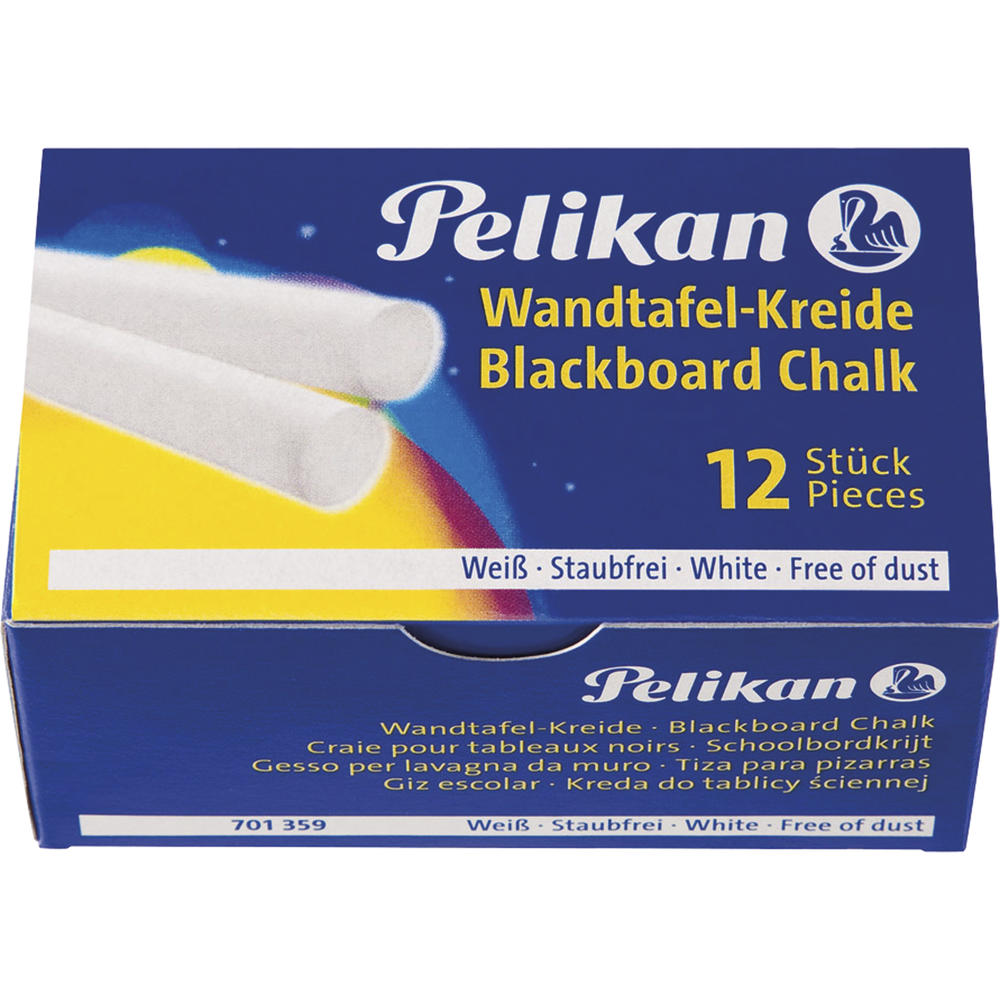 Pelikan Wandtafelkreide 701359 weiß 12 St./Pack.