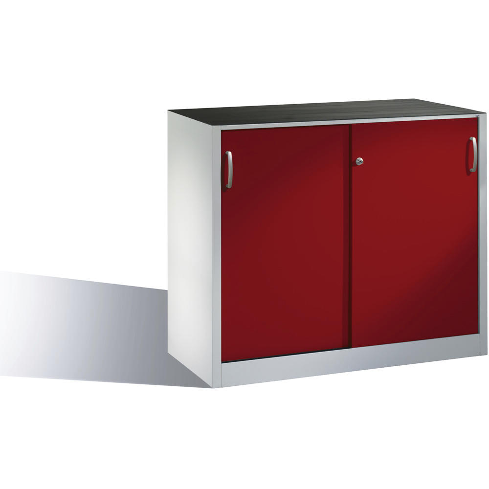 Beistellschrank SYSTEM SBT 100 | Rubinrot RAL 3003 | 1200 | 500