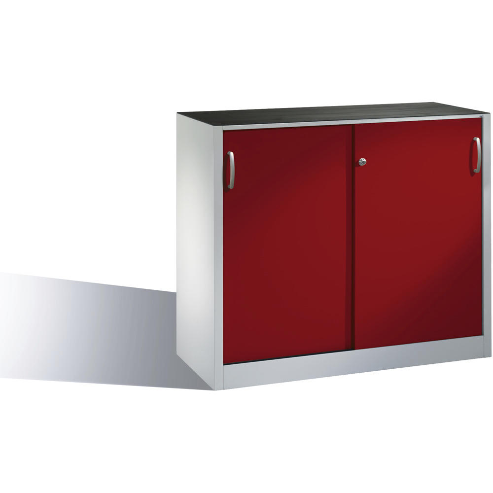 Beistellschrank SYSTEM SBT 100 | Rubinrot RAL 3003 | 1200 | 400