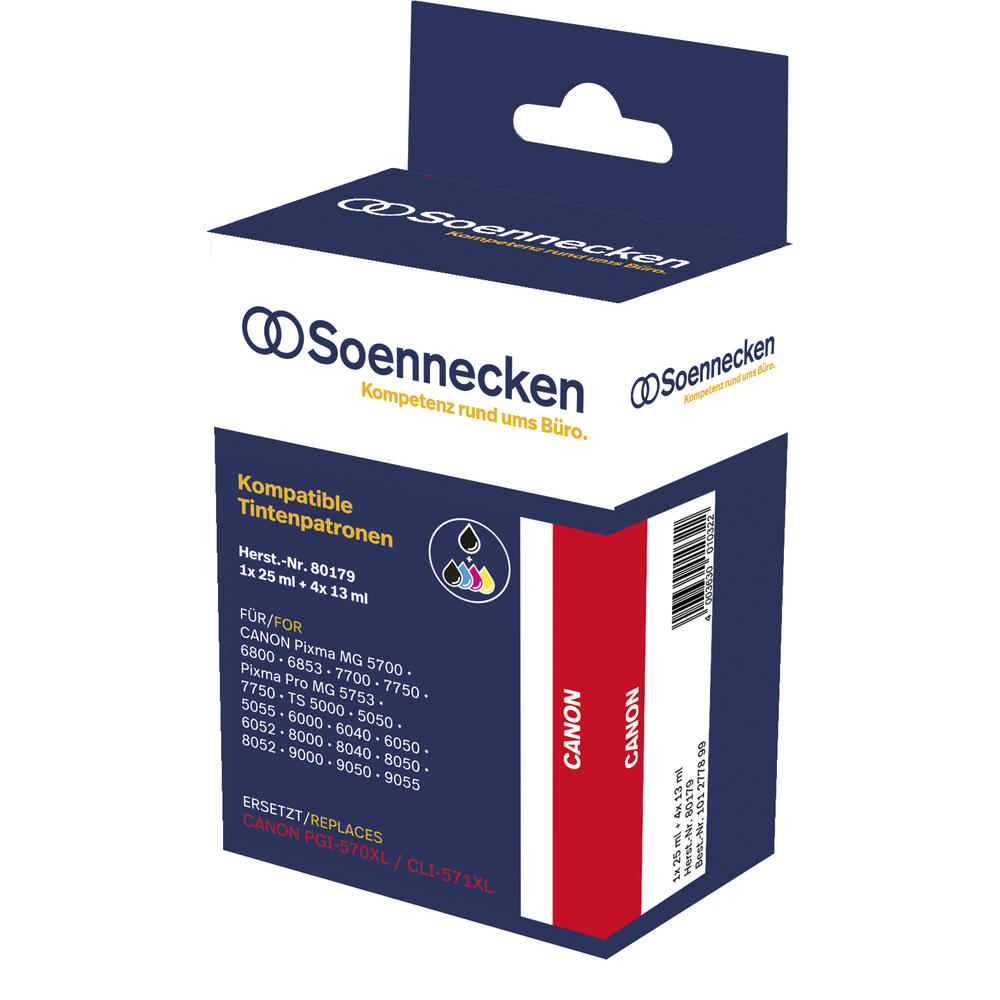 Soennecken Tintenpatrone 80179 wie Canon