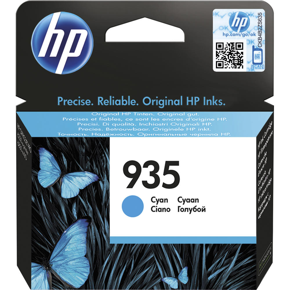 HP Tintenpatrone C2P20AE 935 400Seiten cyan