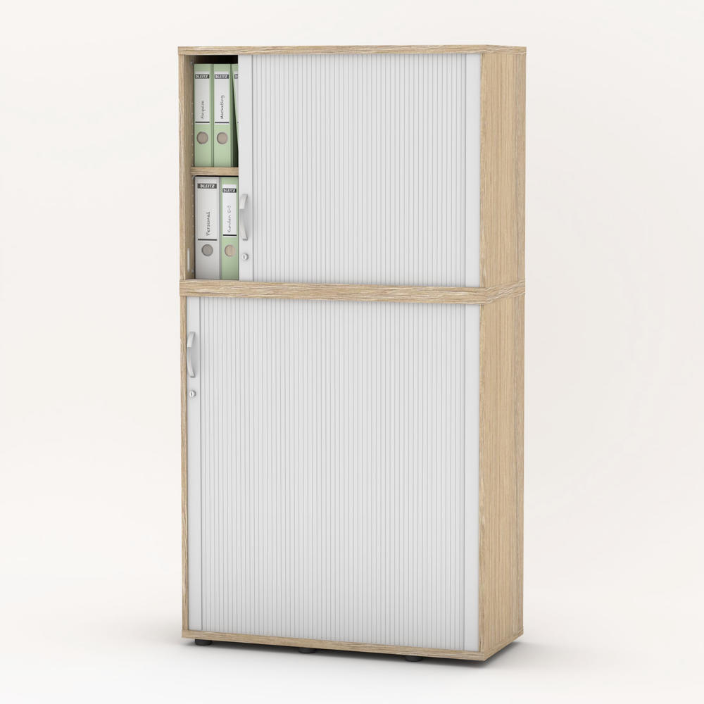 Rollladen-Aufsatzschrank PROFI MODUL | Eiche hell | 1000 | 780 mm (2 OH)
