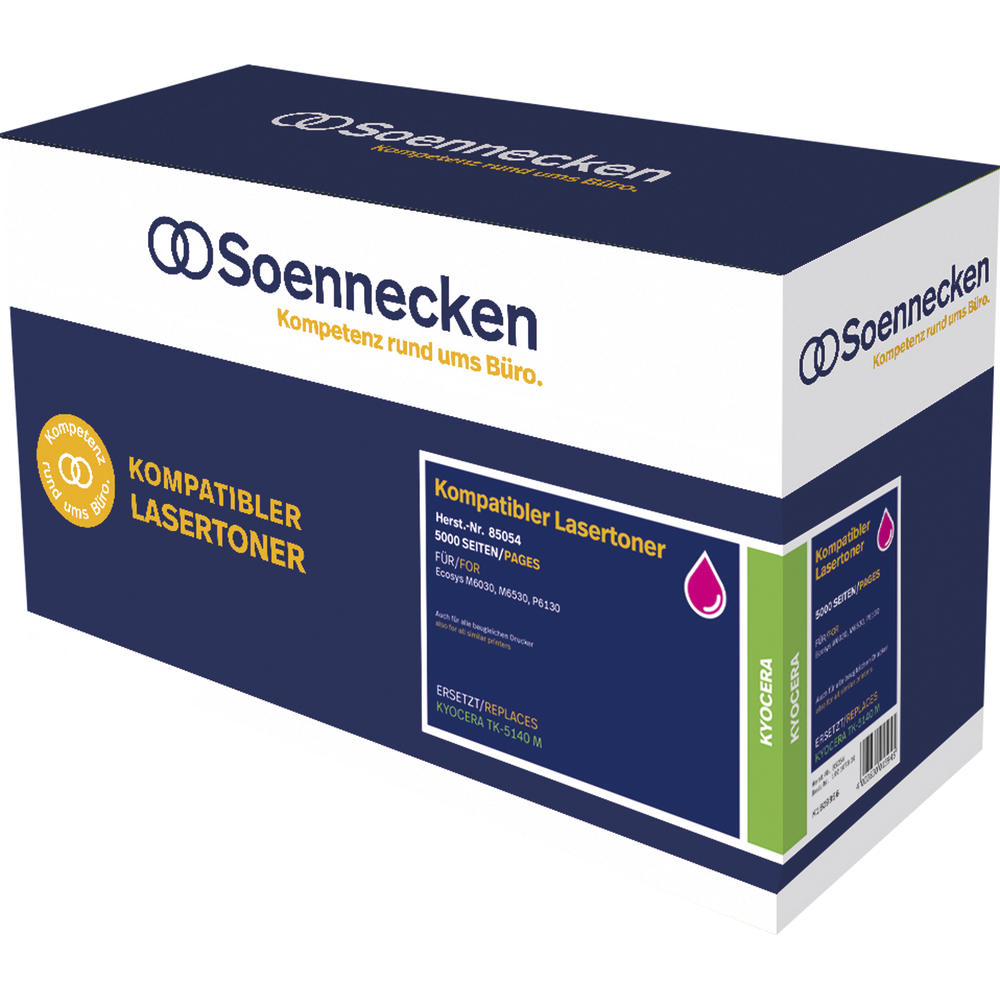 Soennecken Toner 85054 wie Kyocera TK-5140M