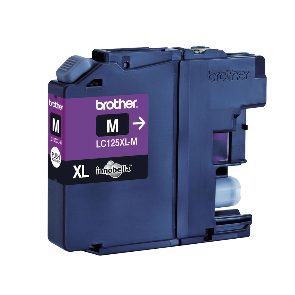 Brother Tintenpatrone LC125XLM 1.200Seiten magenta