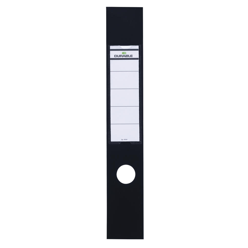 DURABLE Ordneretikett ORDOFIX 809001 breit/lang sw