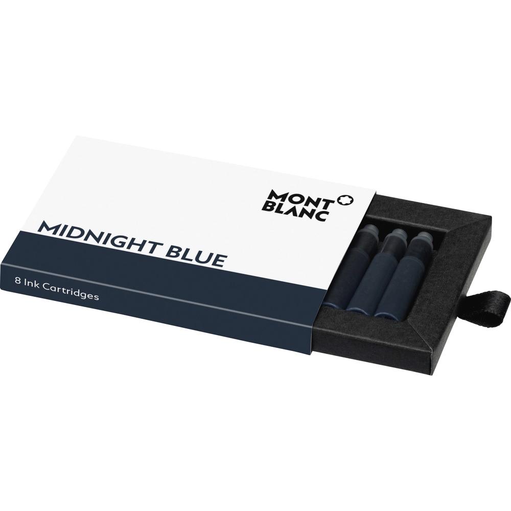 Montblanc Tintenpatrone 128199 mitternachtsblau 8