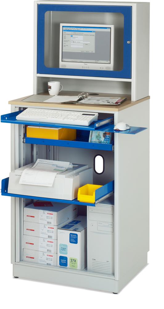 EDV-Möbel Serie 2000 Stationär | 1810 | stationär | Monitorgehäuse T 300 mm