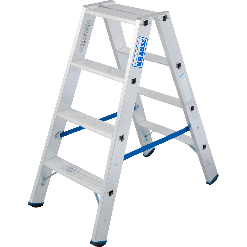 Stufen-Doppelleiter Stabilo, 2 x 4 Stufen | 2480