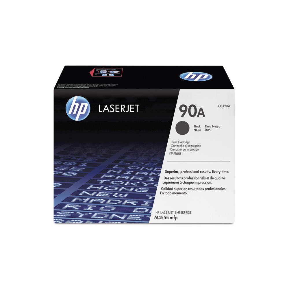 HP Toner CE390A 90A 10.000Seiten schwarz
