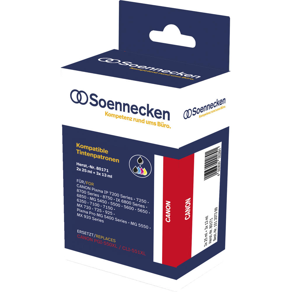 Soennecken Tintenpatrone 80171 wie Canon