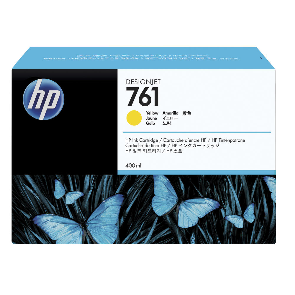 HP Tintenpatrone CM992A 761 400ml gelb