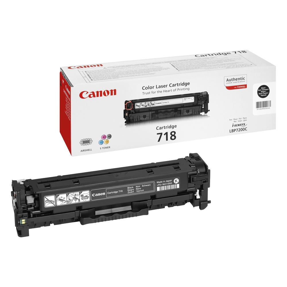 Canon Toner 2662B002 718 3.400 Seiten schwarz