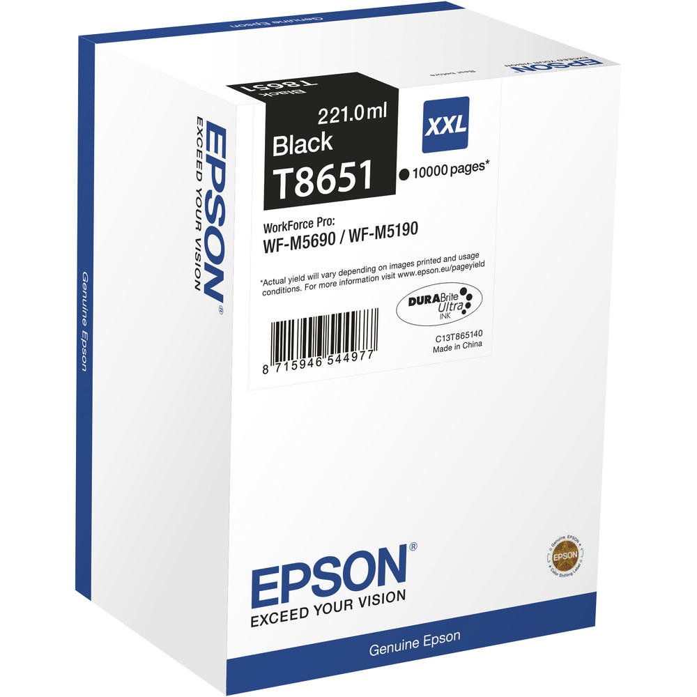 Epson Tintenpatrone C13T865140 221ml 10.000Seiten