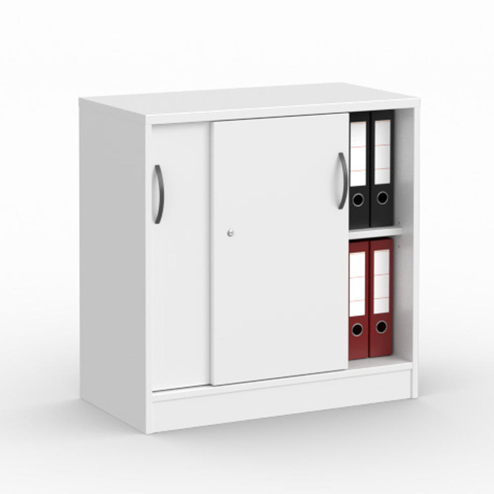 Schiebetürenschrank MULTI MODUL | Weiß | 800 | ohne Garderobe | 805 mm (2 OH)