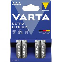 Varta Batterie 6103301404 AAA Micro 1,5V 4 