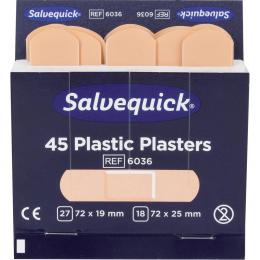 Salvequick Pflasterstrip Refill 6036 45 St./Pack. 