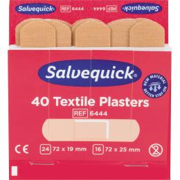 Salvequick Pflasterstrip Refill 6444 40 St./Pack. 