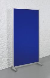 Pinnwandmodul, Grundelement, freistehend Blau | 1900 | 800 | Grundelement, mit Fußauslegerset