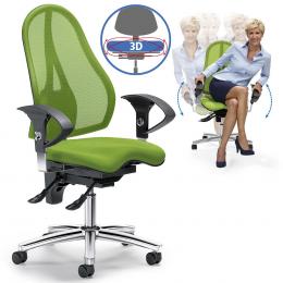 Bürodrehstuhl SITNESS 40 NET - bewegliche Sitzfläche 