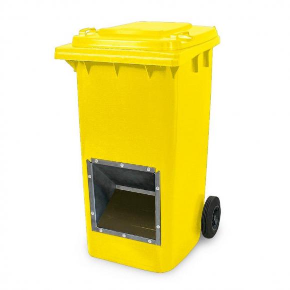 Streugutbehälter, Inhalt 240 Liter, gelb Gelb