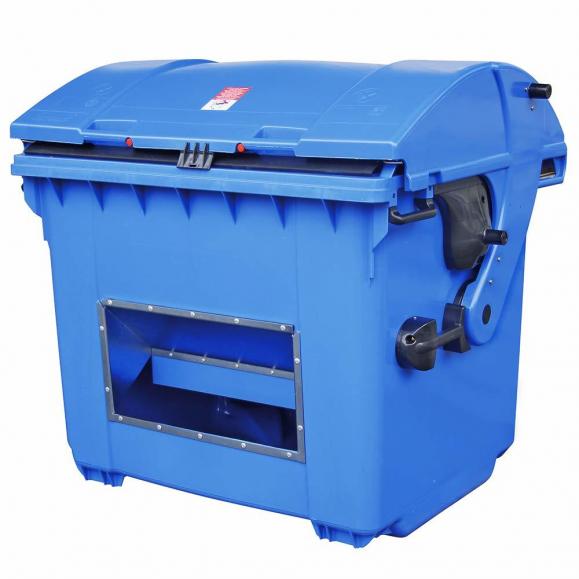 Streugutbehälter, Inhalt 1100 Liter, blau Blau