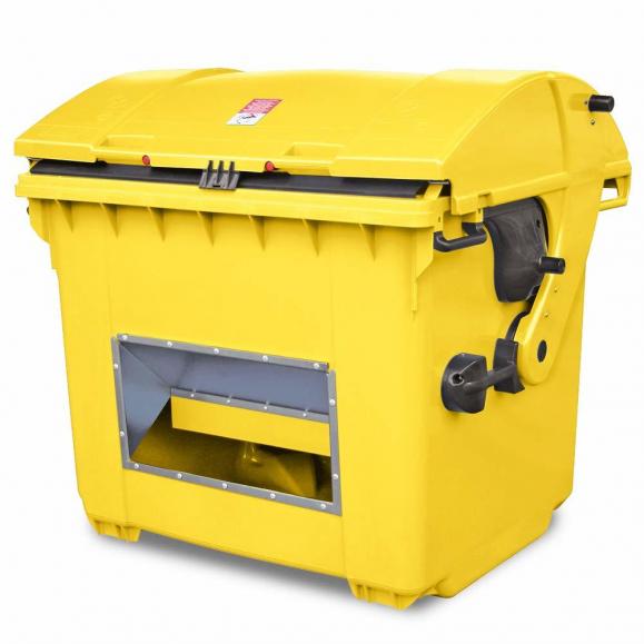 Streugutbehälter, Inhalt 1100 Liter, gelb Gelb