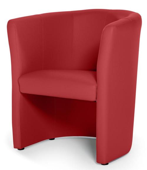 Club-Sessel Rot | Sessel | Kunstleder
