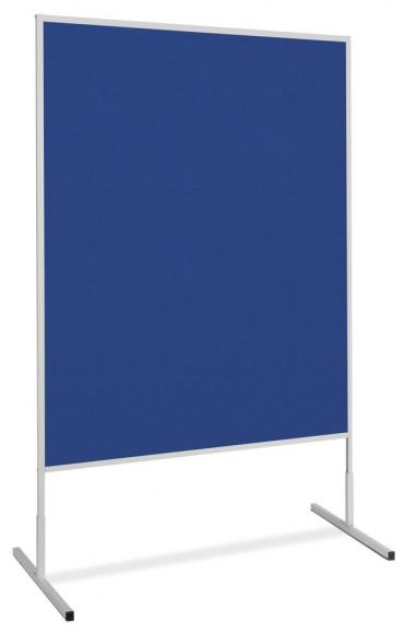 Moderationstafel Standard Filz, blau