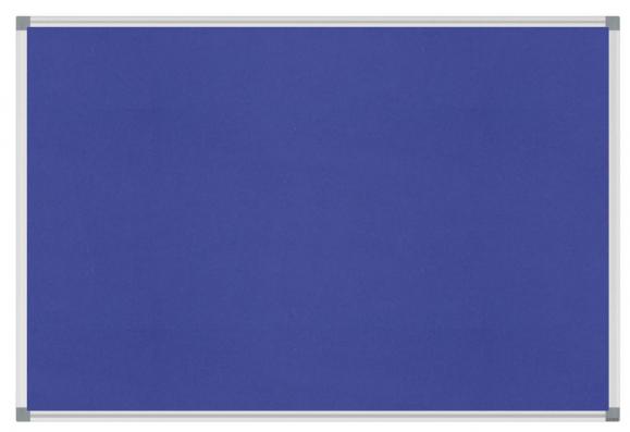 Pinntafel DELTA-BOARD Blau | 900 | 1800 | Stoff Filz