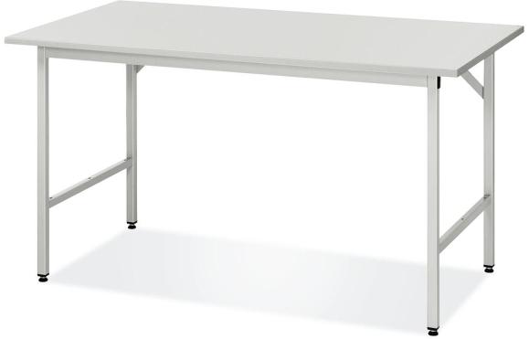 Arbeitstisch SYSTEM VK3060, Tischgestell 1 1250 | 800 | Grundtisch | Stahlblechbelag-Platte