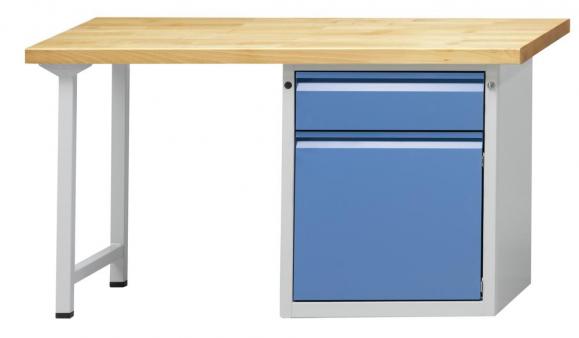 Werkbänke SERIE ALLROUND - 1 Schublade, 1 Tür / ohne Unterbau 