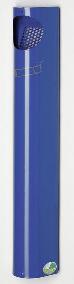 Wandascher Enzianblau RAL 5010 | ohne Verschluss
