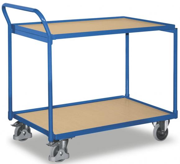 Tischwagen, mit 2 Böden Bodenmaß: 850 x 500 mm | 2