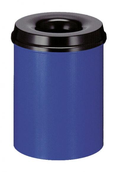 Feuerlöschender Papierkorb 15 Liter Blau | 15,00