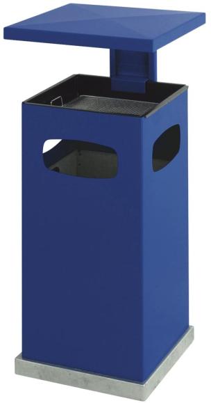 Kombi-Ascher/Standascher mit Dach, 70 Liter Blau