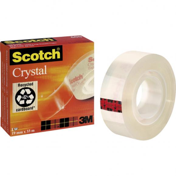 Scotch Klebefilm Crystal Clear 600 C6001933 