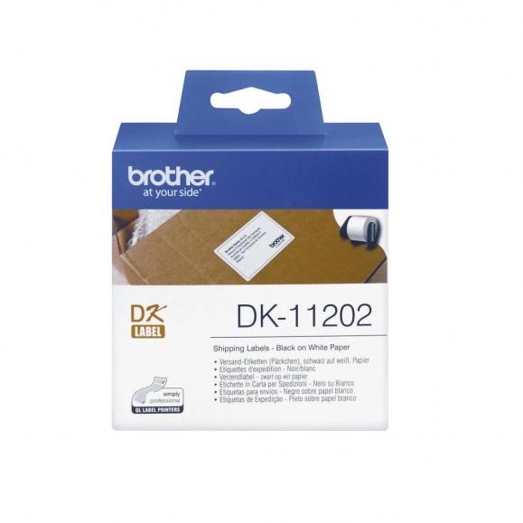 Brother Etikett DK11202 60x100mm weiß 300 