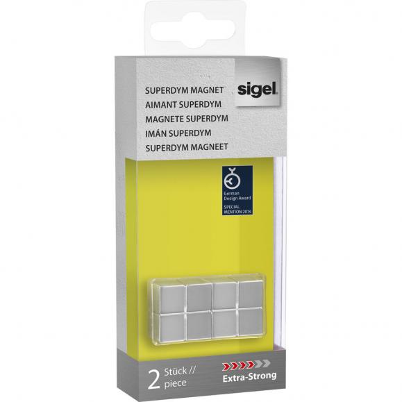 SIGEL Magnet SuperDym C10 GL704 Cube 20x10x20mm 