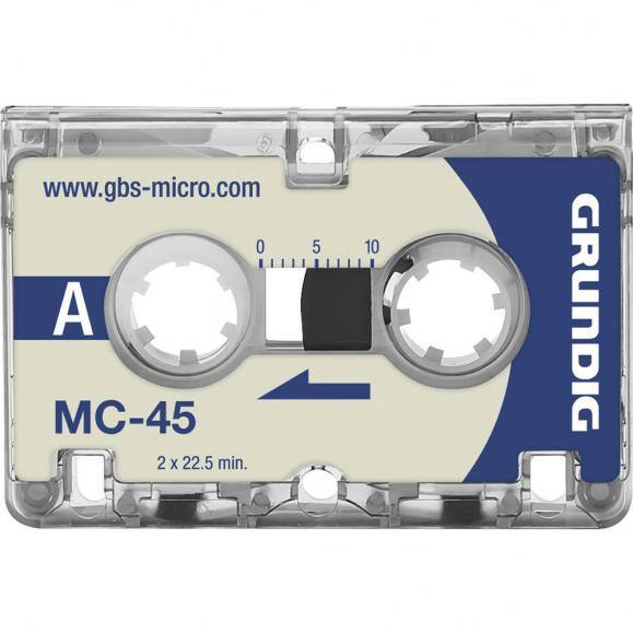 Grundig Diktierkassette MC45 GGM4500 Micro 3 