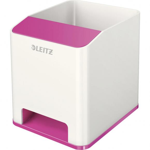 Leitz Stifteköcher WOW 53631023 weiß/pink 
