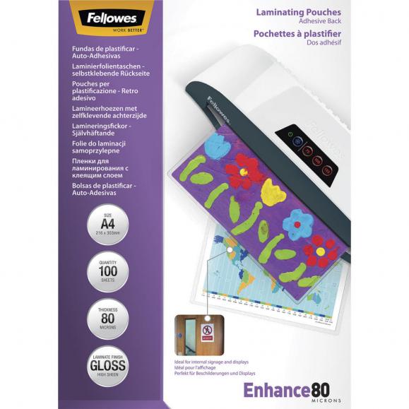 Fellowes Laminierfolie Enhance 80 5302202 DIN A4 