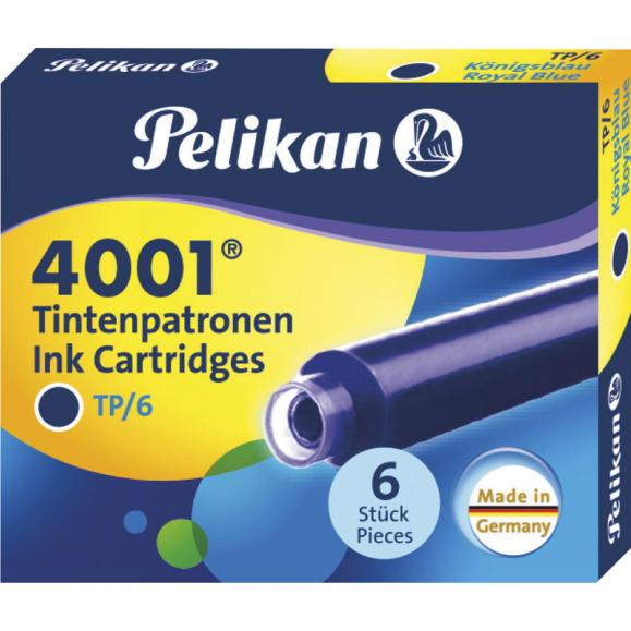 Pelikan Tintenpatrone 4001 TP/6 301176 königsblau 