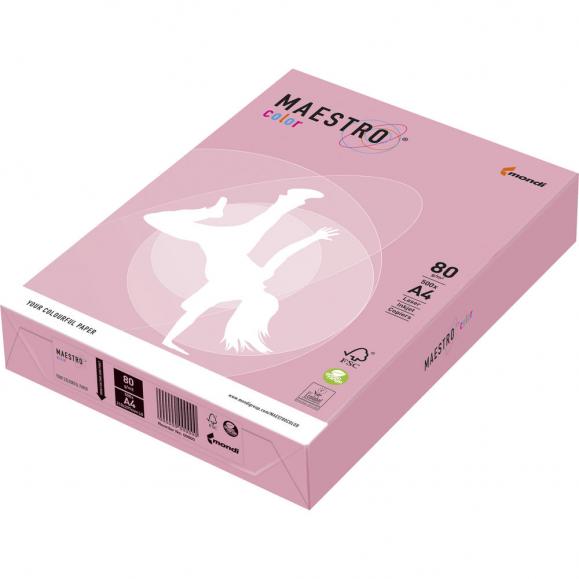 MAESTRO Kopierpapier color A4 9417-PI25A80S rosa 