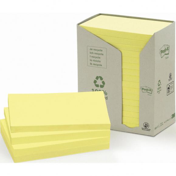 Post-it Haftnotiz Recycling Notes 655-1T 127x76mm 