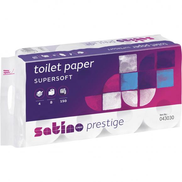 Satino Toilettenpapier 043030 Prestige 4lg hw 