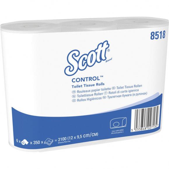 Scott Toilettenpapiert Plus 8518 3lagig 350Bl. 6 